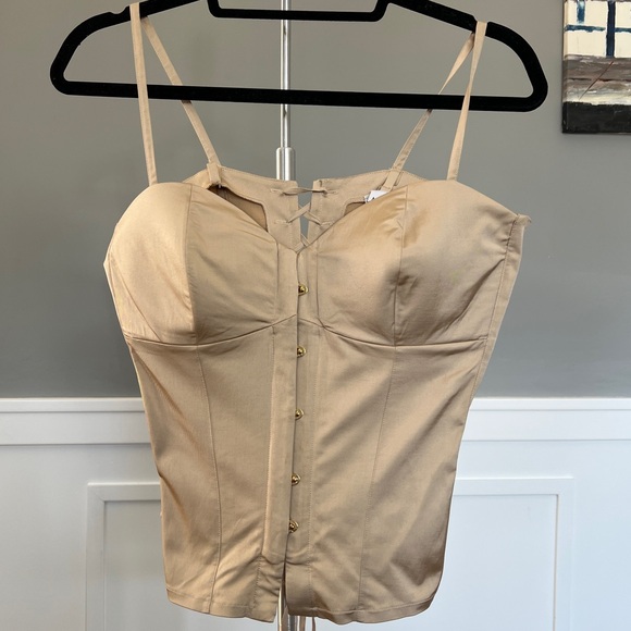 La Perla Other - La Perla Corset with Gold Hardware and Lace Back